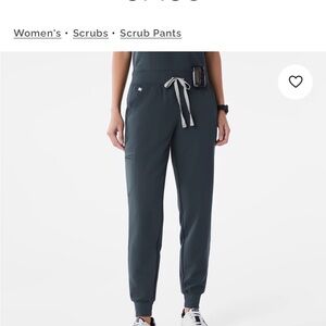 Figs Women’s Drawstring Jogger Scrub Pants Dark Harbor